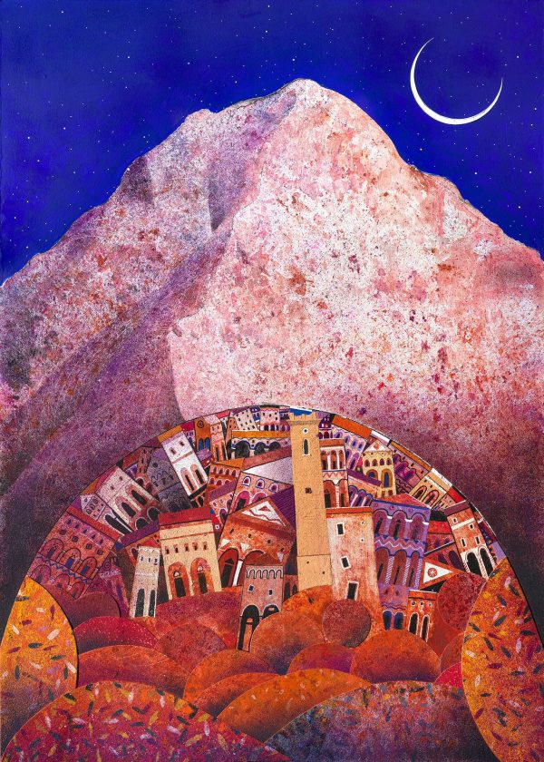 La Pania della Croce e Pruno (Originale) Paolo Lazzerini Arte